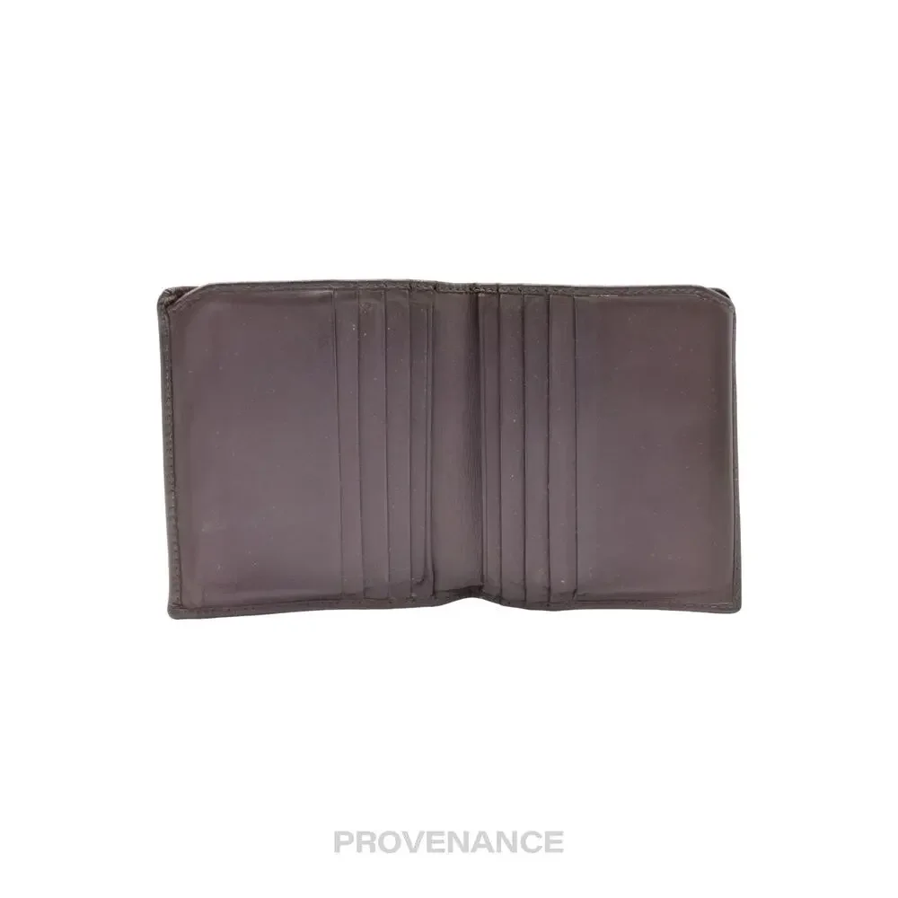 🔴 Gucci 6CC Bifold Wallet - Chocolate Calfskin